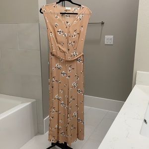 Pink Flower Jumpsuit